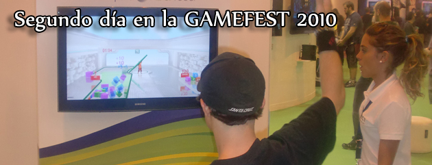 Segundo día en la Gamefest 2010