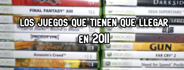 2011, un año que promete en cuanto a juegos