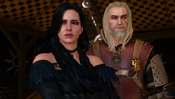 Mi Geralt pelazo junto a Yennefer