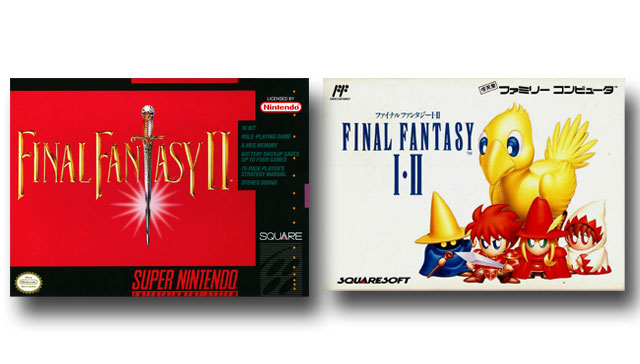 Final Fantasy II USA y Pack